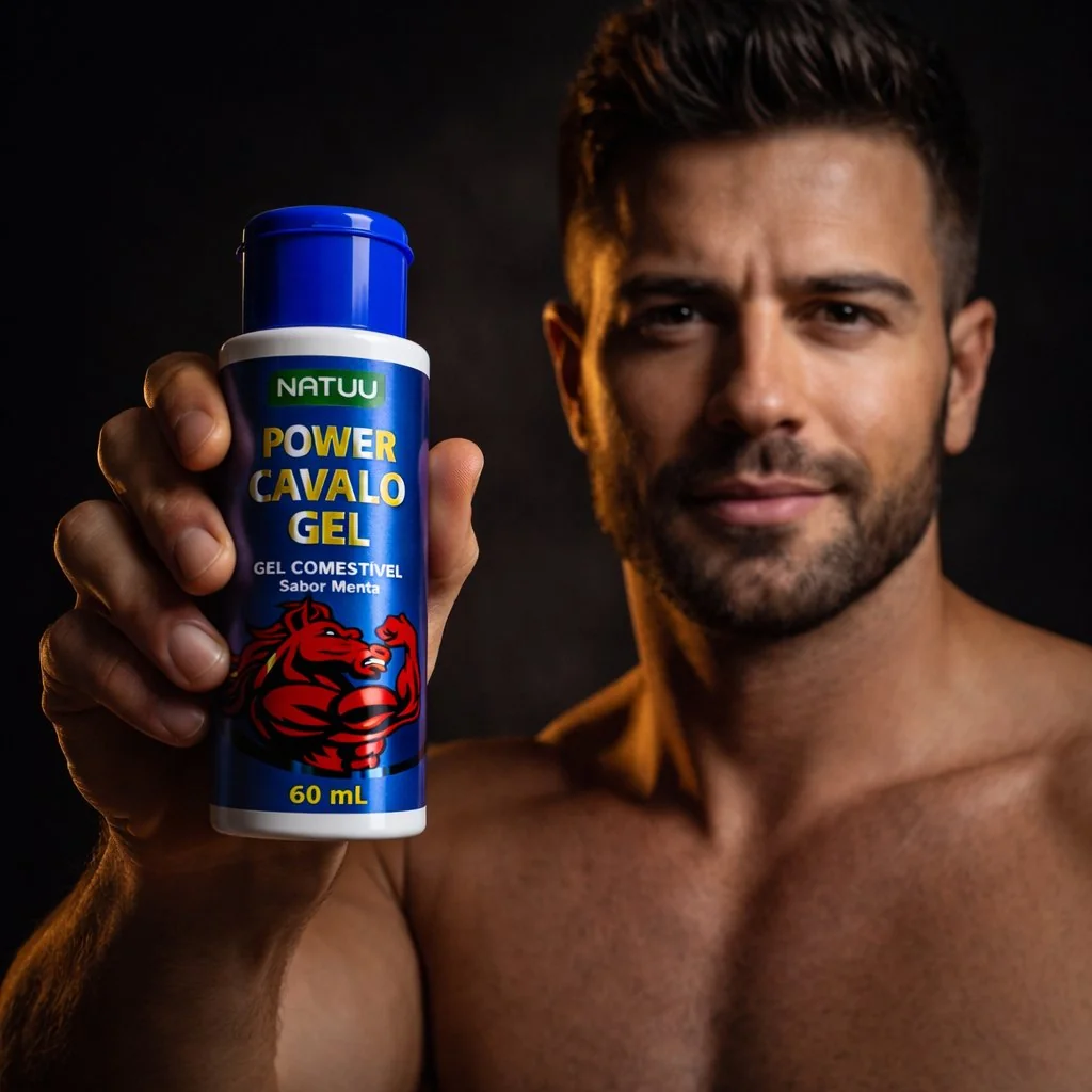 Power Cavalo Gel — Homem confiante